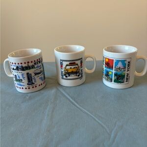 3 for $20 - 3 New York souvenir mini cups.